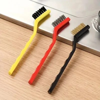 Gas Stove Kitchen Cleaning Brush Set (3 Pcs)